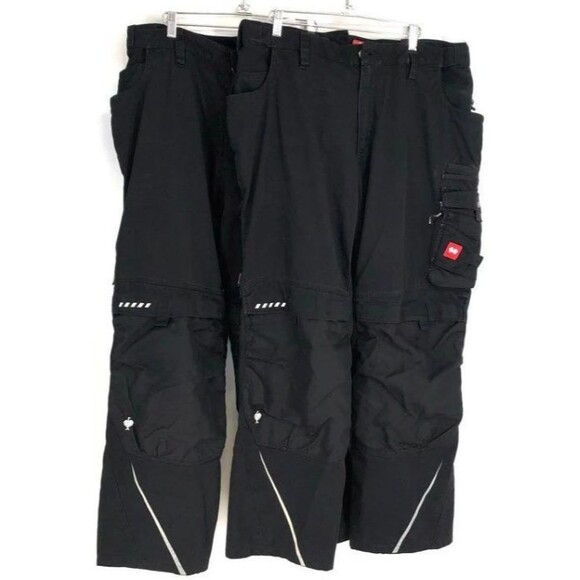 Engelbert Strauss Pants Mens 28 36x31 Black Workwear Utility Reflective Lot of 2 - Picture 6 of 12